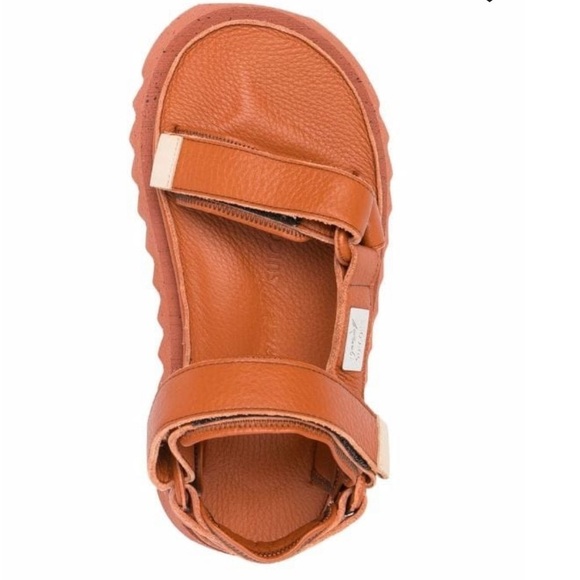 Marsell x Suicore Depa 01Leather Open Toe Sandals Orange Women's Size 38 NWOT - Picture 4 of 8
